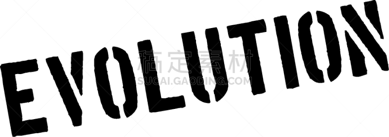 橡皮章,分离着色,白色,理论设计标签,自然,红色,进化,改变