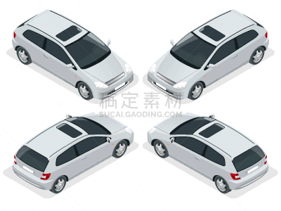分离着色,掀背车,汽车,车门,刹车,Rent,运动,交通,迅速,图像