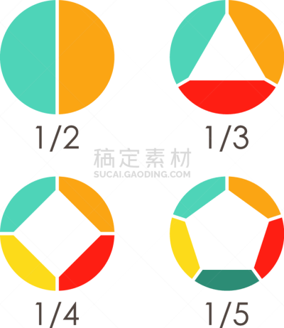模板,绘画插图,圆形,图表,饼图,概念,多色的,台阶,矢量,选择