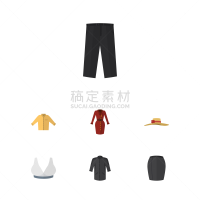 衣服,外衣,高雅,榕树,平坦的,制服,红色,衬衫,胸罩,布置