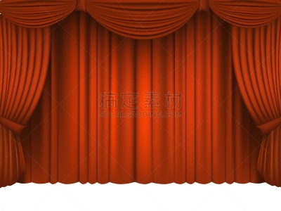 红色,戏剧表演,垂坠,高雅,窗帘,首次公演,太空,典礼,设计,装饰