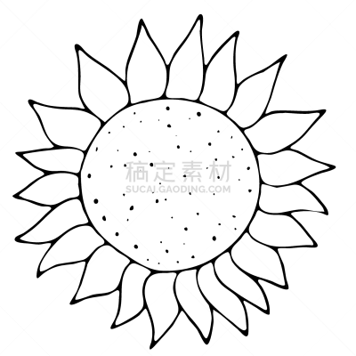 向日葵,乱画,矢量,彩色书,菜园,秋天,农作物,九月,蔬菜,寒冷