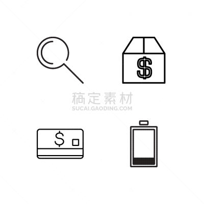 轮廓,商务,计算机图标,极简构图,银行业,男人,技术,布置,设计