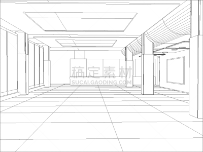 现代,住宅房间,室内,活力,技术,蓝图,建筑业,接线框,建造物,三维图形