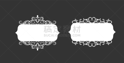 标签,过时的,有叶的,漩涡形,华丽的,收集,复古,庆祝,怀旧,生长