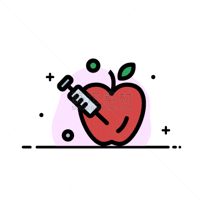 科学,苹果,平坦的,充满的,分界线,商务,科学家,水果,落下