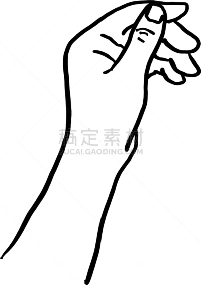 乱画,手牵手,分离着色,白色,人,图像,叶子,伸手,复古