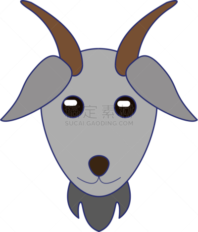 山羊,动物头,可爱的,概念,性格,农业,自然,野生动物,宠物,图像