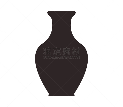 花瓶,计算机图标,分离着色,白色,双耳罐,白昼,华丽的,陶瓷工艺品,锅
