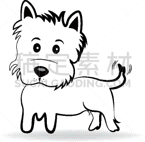 品牌名称,卡通,约克郡犬,可爱的,商务,健康保健,纯种犬,梗犬,爱,相伴