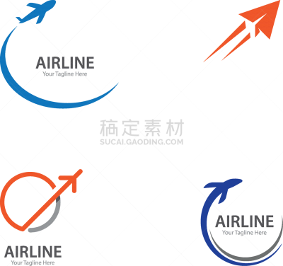 plane travel logo