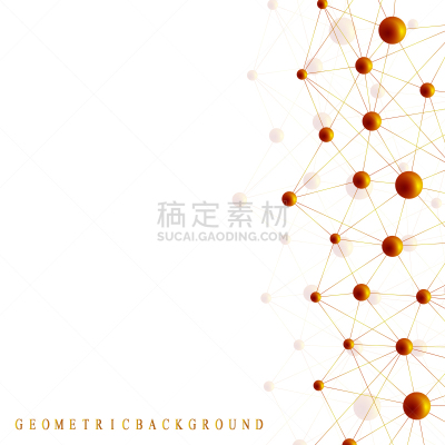 几何形状,分子,插画,背景,深的,健康保健,数据,主机,复杂,生物科技