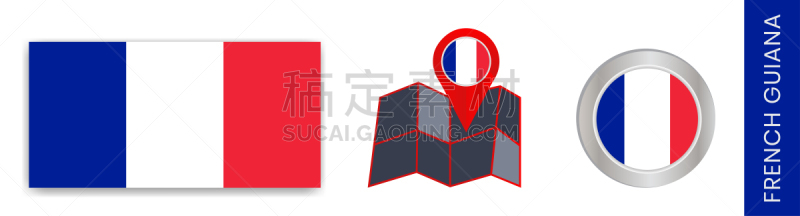 计算机图标,法属圭亚那,职权,分离着色,南美,纺织品,绘画插图,都市风景,白色,身份