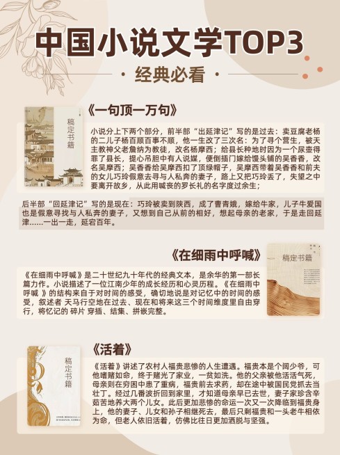 书单好物推荐小红书配图AIGC预览效果