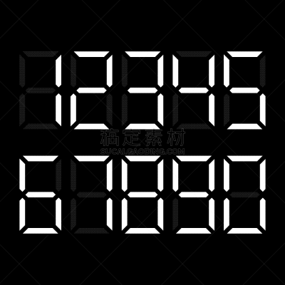 数字,数字化显示,圆形,黑色,式样,性格,传媒,商务,金融,图像