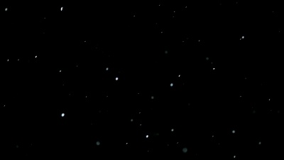 从夜空落下的雪粒