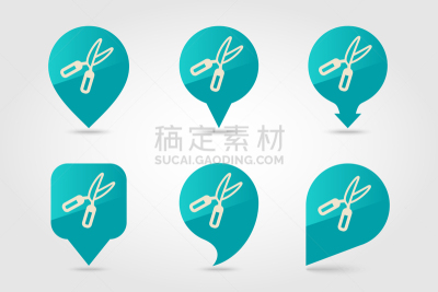 平坦的,计算机图标,修枝夹,图钉,农业,指示棒,钩镰,著名景点,设备用品,距离标记