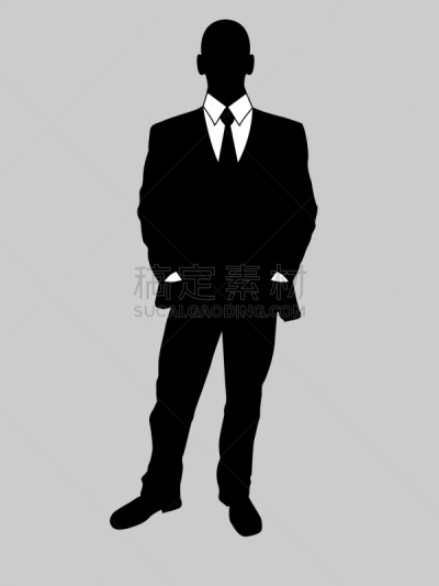 男商人,黑白图片,分离着色,白色,商务,人,男人,套装,图像,收集
