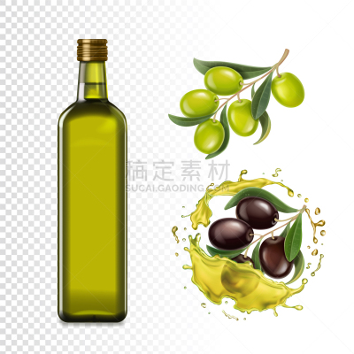 橄榄油,瓶子,枝,橄榄,食用油,农业,蔬菜,清新,溅,烹调