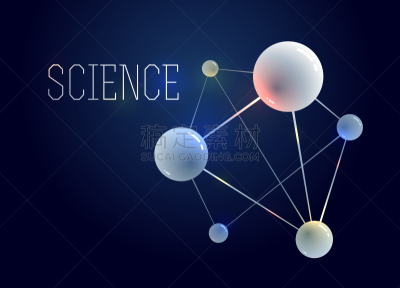 粒子,分子,物理学,抽象,科学,矢量,背景,化学,原子