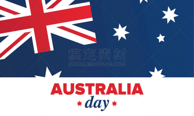 贺卡,一月,australia day,幸福,矢量,国内著名景点,背景,节日,绘画插图