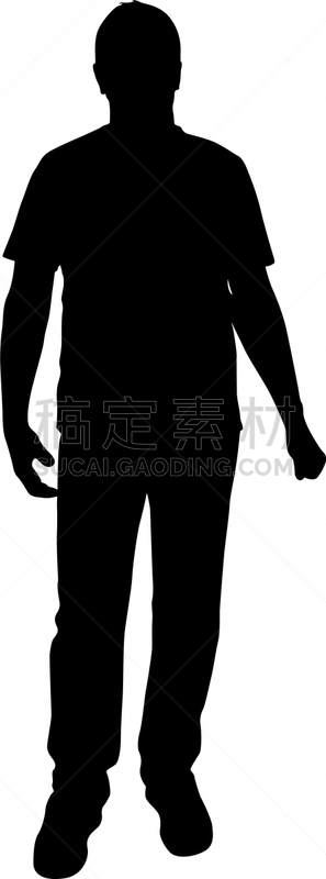 白色,人,男人,黑色,商务,专业人员,摆拍,站,剪影