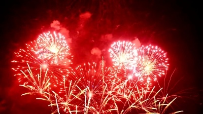 夜空烟火全高清视频