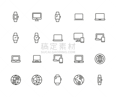 符号,建筑工地,蜘蛛网,线条,计算机,技术,细的,窗户,线图标,改进