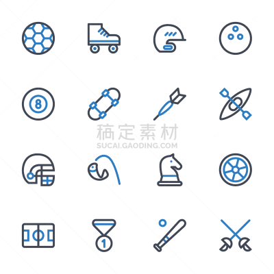 计算机图标,运动
