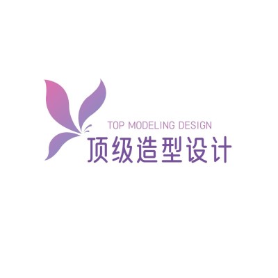 美发美业妆容造型理发店简约LOGO