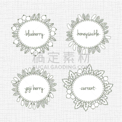 叶子,边框,浆果,饮料,忍冬,清新,食品,果酱,果汁,收集