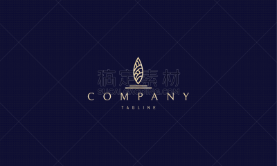 品牌名称,图像,叶子,矢量,抽象,黄金,平衡折角灯,商务,自然界的状态,环境