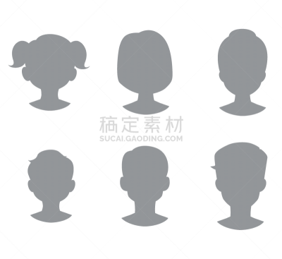 灰发,商务,肖像,模板,女人,头发,发型,蜘蛛网,女孩,剪影