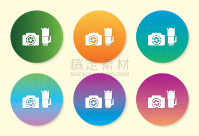 相机,计算机图标,色彩渐变,数字6,电子邮件,计算机,一个人,技术,商业金融和工业
