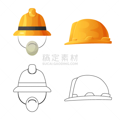 分离着色,头饰,品牌名称,鸭舌帽,非洲,热带雨林,安全的,工程师,布置,收集