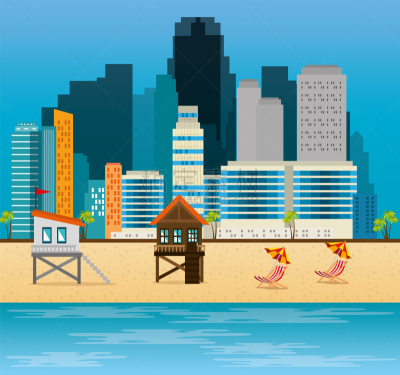 都市风景,景象,迈阿密海滩,户外,季节,夏天,旅途,复古,旅游,度假