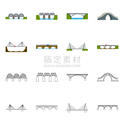砖,现代,建筑业,海岸线,行人,河流,建造物,设计,联系,装裱