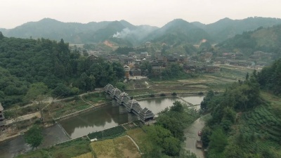 三江城阳地区航拍