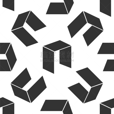 Neopolitan獒,图标,四方连续纹样,白色,分离着色,银行业,商务,部分