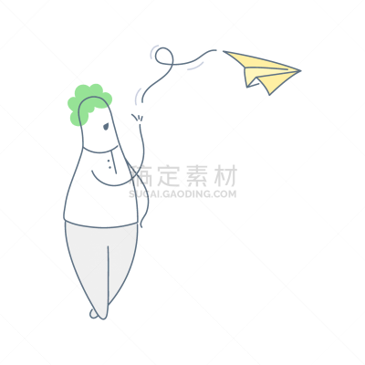 纸飞机,卡通,男人,可爱的,商业广告标志,传媒,电子邮件,信函,信封,远距离