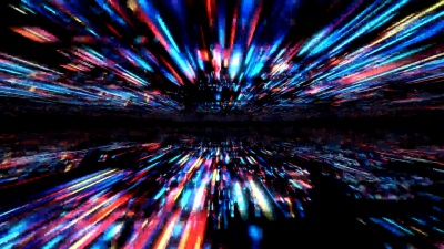 3D未来抽象背景