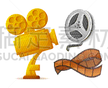 线轴,奖,黄金,相机,电影,传媒,专业人员,获胜,行动