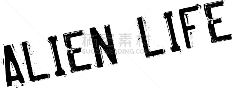 外星人,橡皮章,分离着色,白色,理论设计标签,太空船,红色,未知的事物,茶碟,宏伟