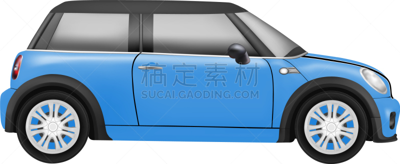 白色,汽车,小的,英文字母B,模型,分离着色,矢量,粉饼,运动,写实