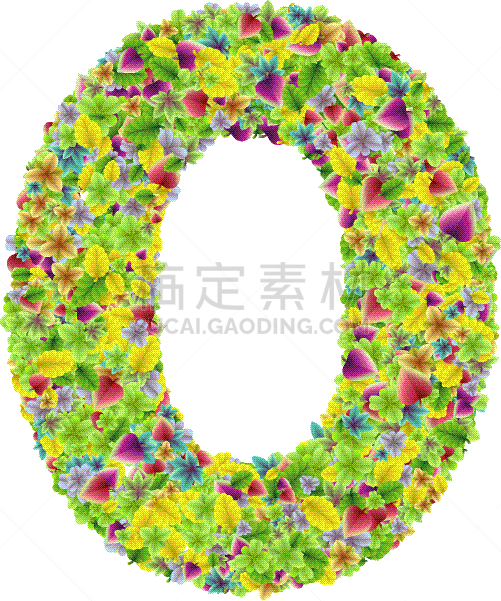 清新,叶子,字体,多色的,植物园,请柬,字母,多样,传统节日,问候