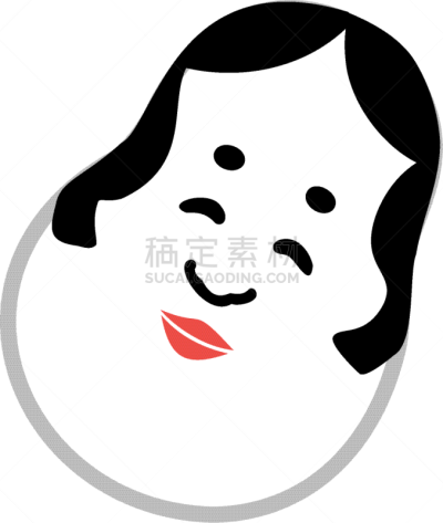 护身符,可爱的,事件,奥卡梅面具,枡,食品,节分,简单,魔鬼,梅子