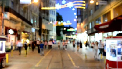 晚上的Istiklal街