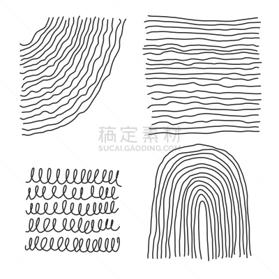 抽象,四元素,线条画,插画,请柬,海报,图像,复古风格,现代,50年代风格
