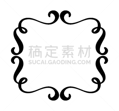 漩涡形,边框,华丽的,请柬,菜单,有叶的,乡村风格,复古,生长,问候