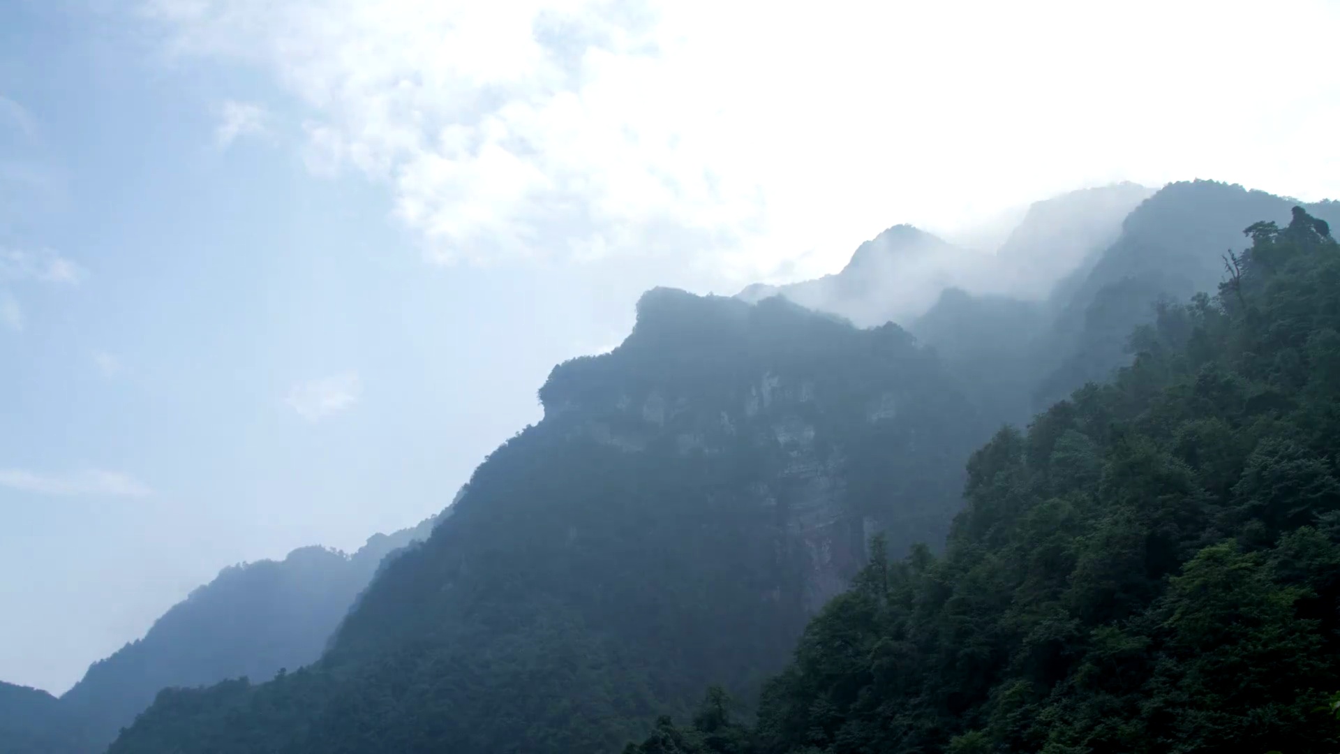 峨眉山延时摄影景观预览效果